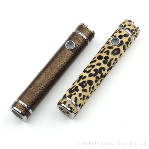 Lattest new !!! leather Mage 18650 e cigarette variable voltage e cig